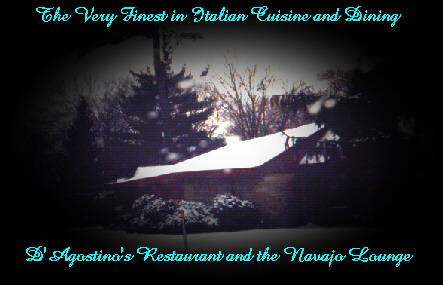 The Main Entrance to D'Agostino's Italian Restaurant Website